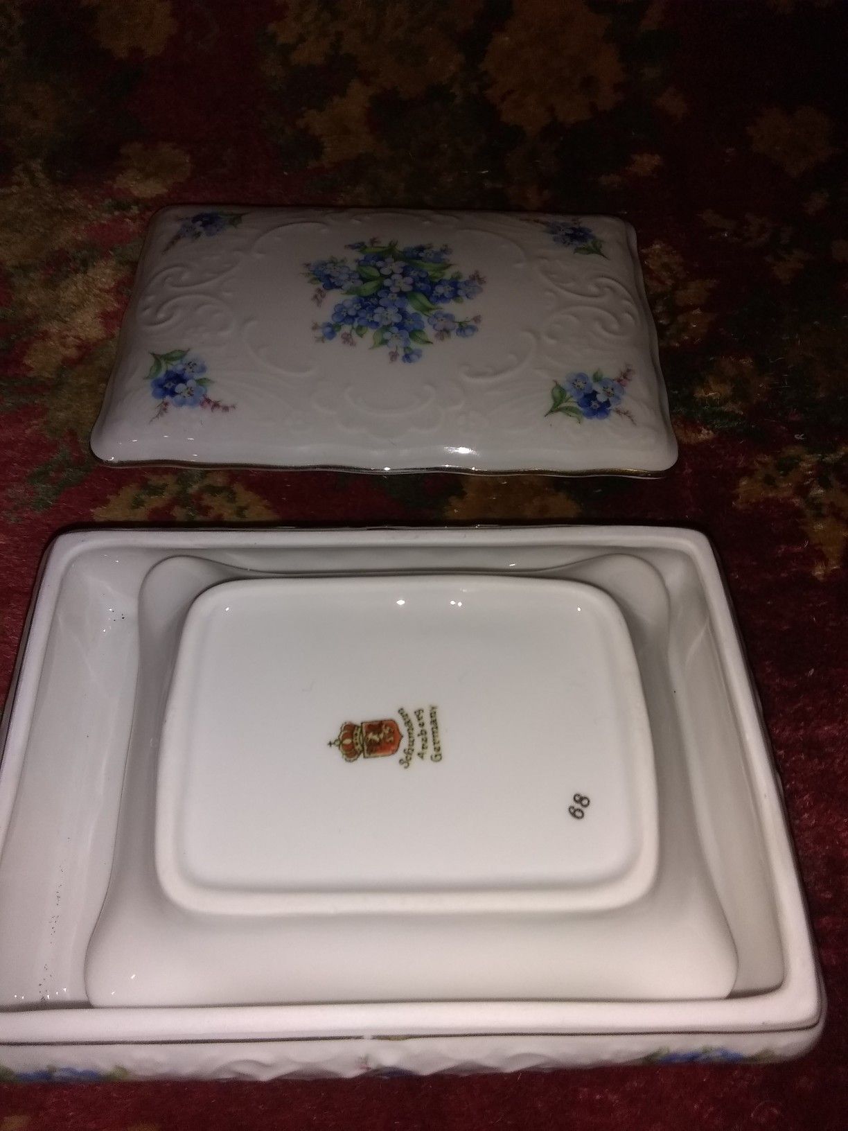 Antique German Made Fine China 4 pieces