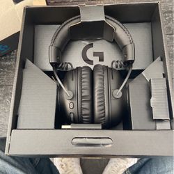 Logitech Pro Wireless Gaming Headphones And Headphone Hanger
