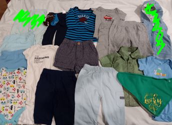 Baby Boy Bundle size NB- 3months