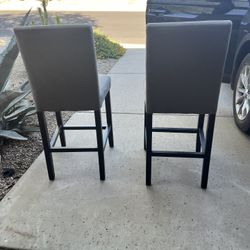Grey Bar Stools