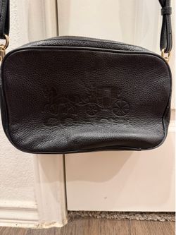 Black Coach crossbody