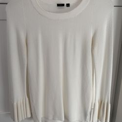 Long sleeve stretch shirt with slowly sleeves Large 