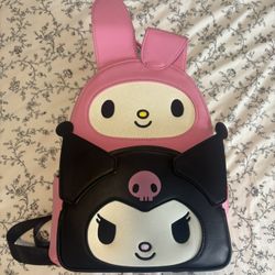 Hello Kitty And kuromi Loungefly