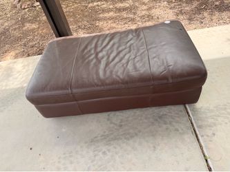 Ottoman leather