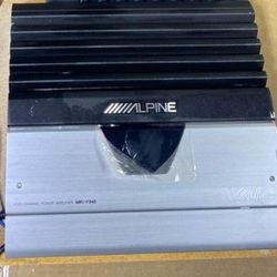 ALPINE Mrv-f340   4/3/2 Channel Amplifier Powerful Like New And Hardly Used