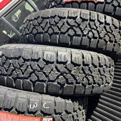 4 Tires 235x75-17 $800