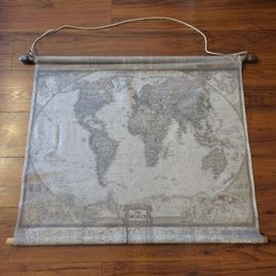 Nice Cloth World Globe Map