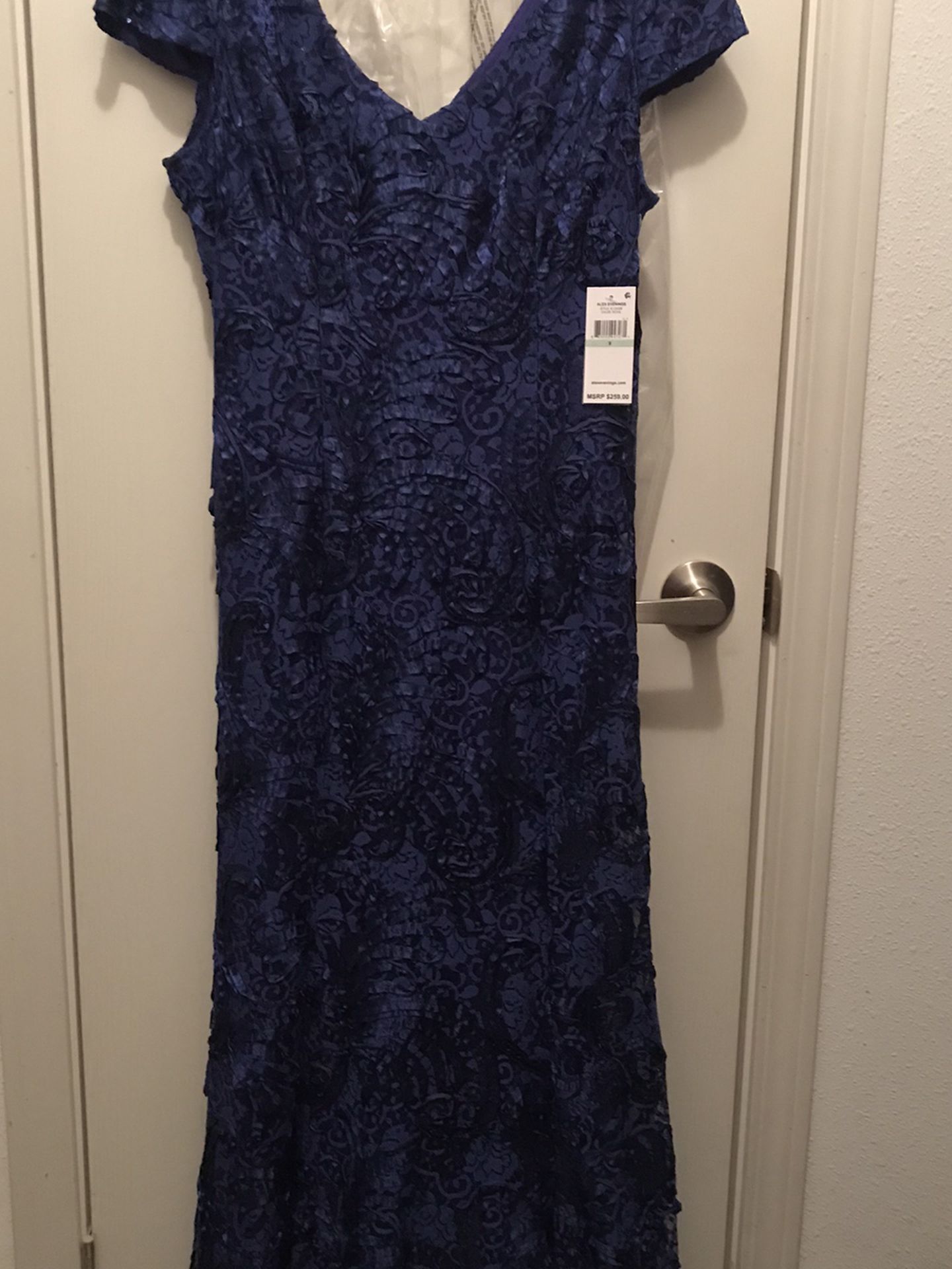 Evening Dress . Brand New With Tags Still On Plastic !