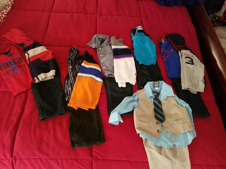 Boys clothes 24mths old 6 sets for $60