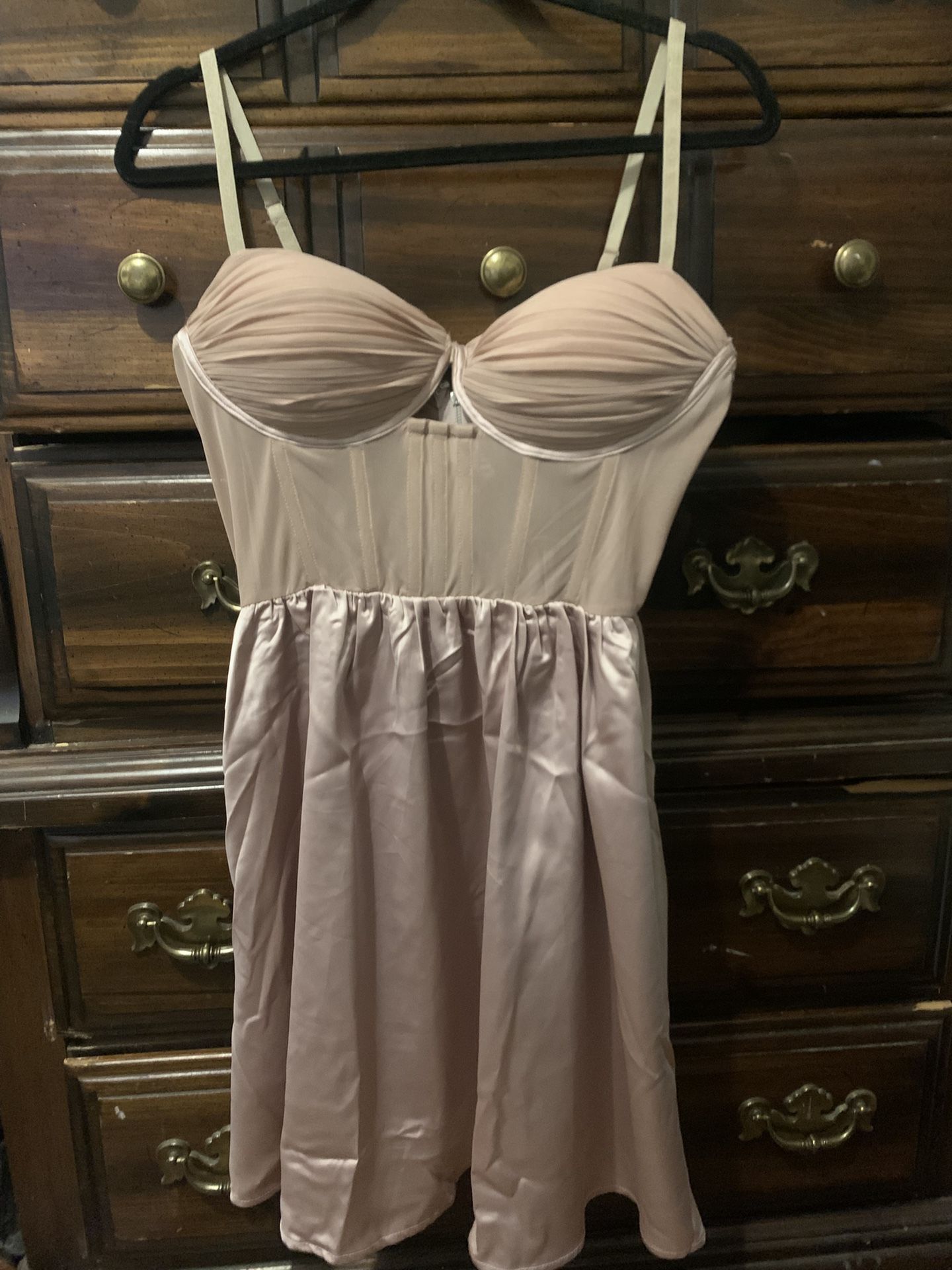 Beige Dress