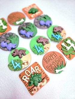 Dinosaur Custom Toppers