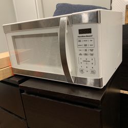White Microwave