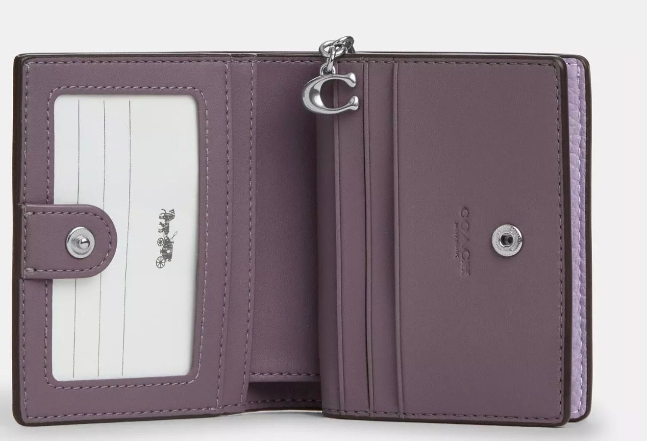 Coach Purple Wallet 