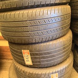 255/45/20 two tires used