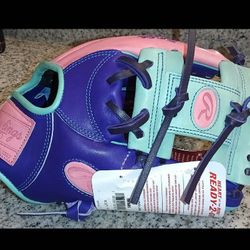 Super Rare And Hard To Aquire Rawlings Heart Of The Hide 11.5 Inch  Pastel Numbered Run. #146 
