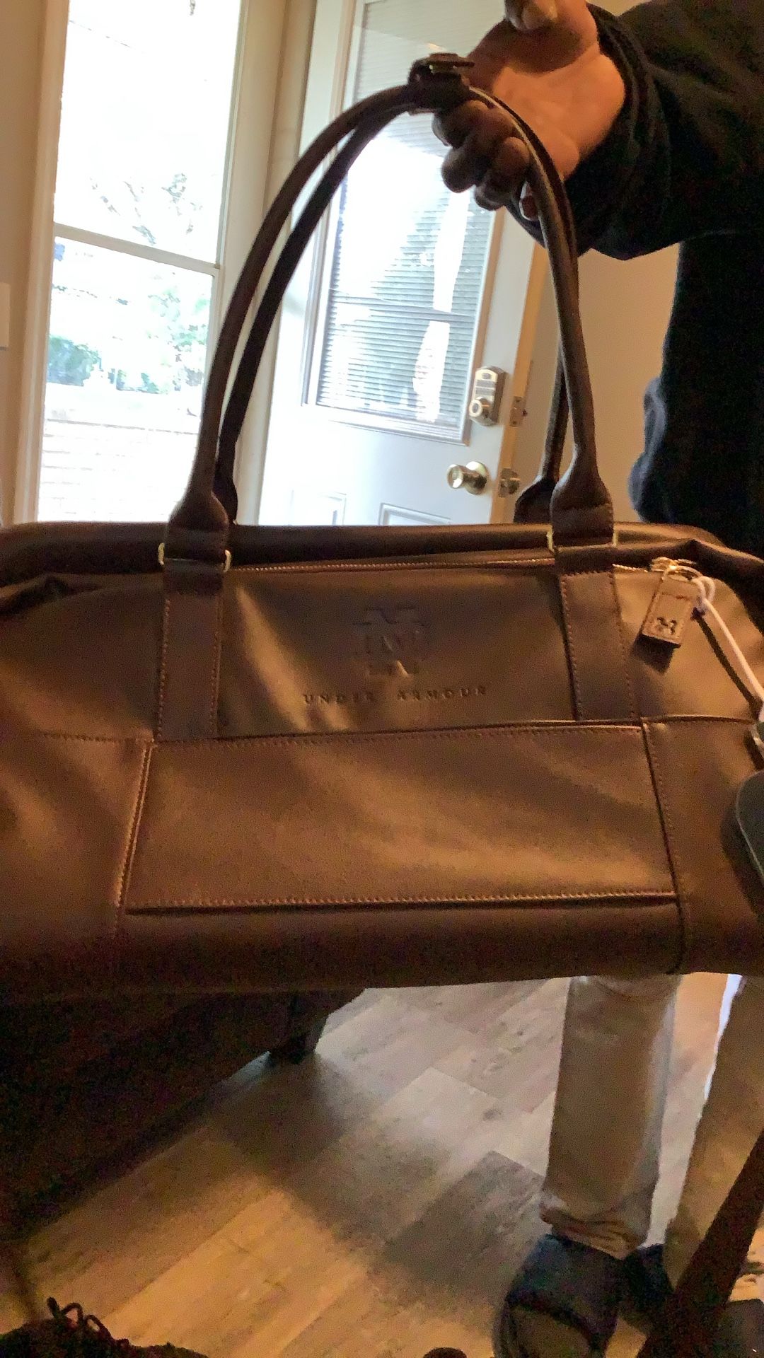 Brand New Notre Dame Duffle Bag