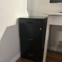 Black File Cabinet With Keys
