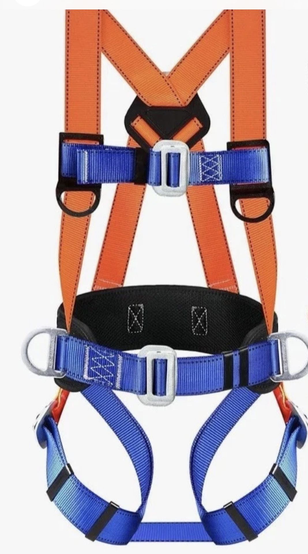 Trsmima safety harness fall protection kit full body roofing harness
