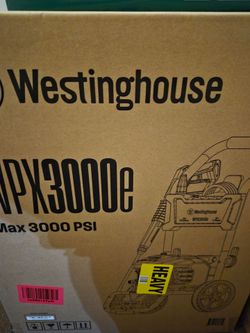 Westinghouse WPX3000e 3000 PSI Pressure Washer