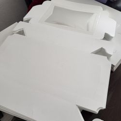 43 SCT White Window Bakery Boxes 14” x 10” x 4”