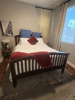 Queen bed frame