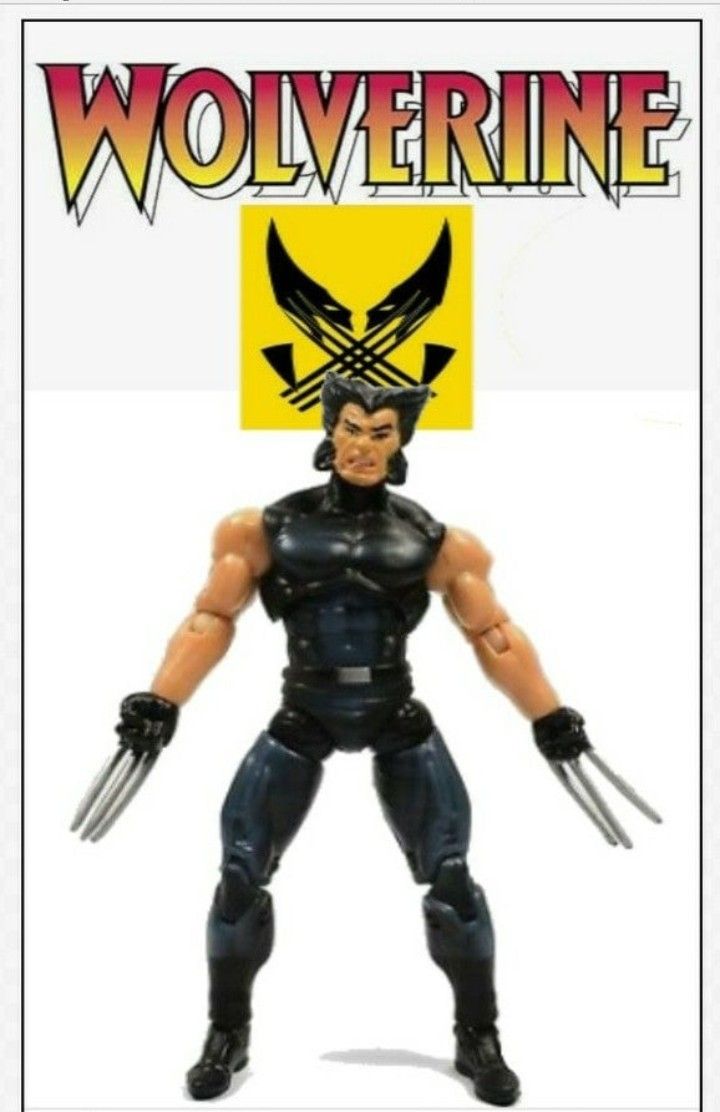Marvel Universe 3.75" Greatest Battles Comic Pack Wolverine Black Loose Complete