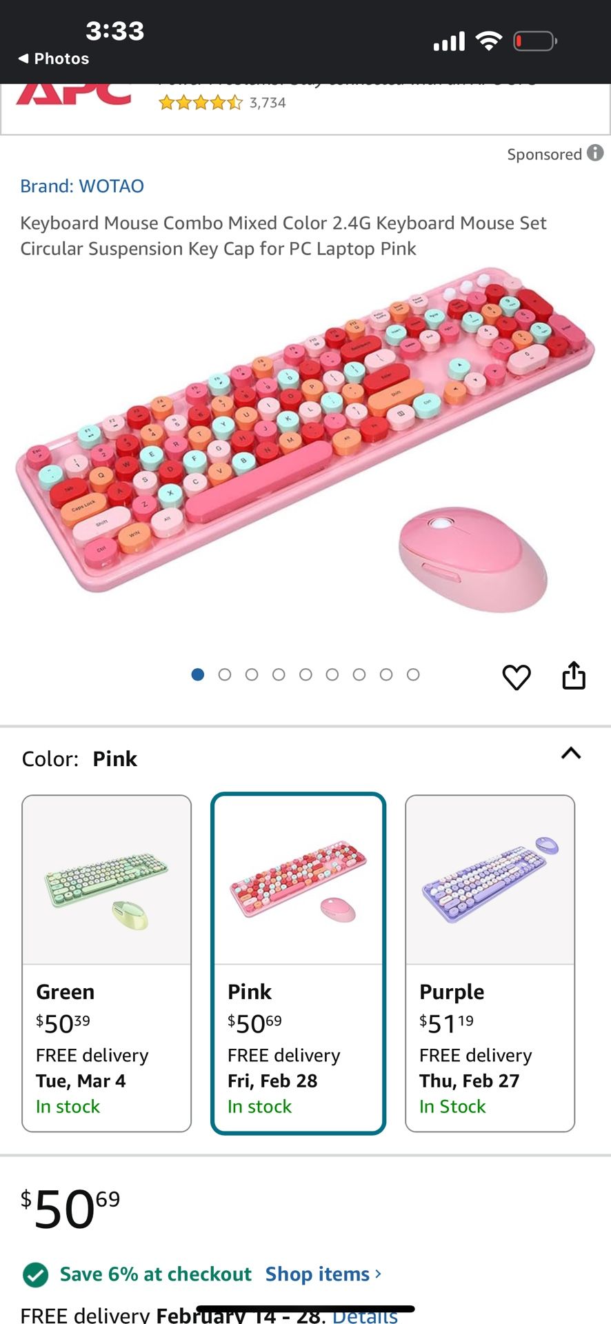 Wireless Keyboard And Mouse