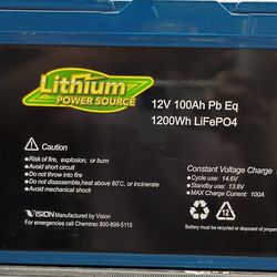 12V Lithium Battery