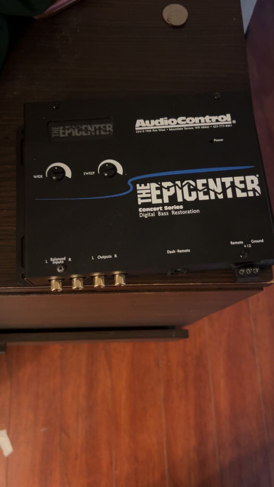 Audio Control Epicenter