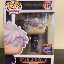 Satoru Gojo Wondrous Con Funko Pop