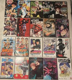 Manga Lot Bundle 20 Books