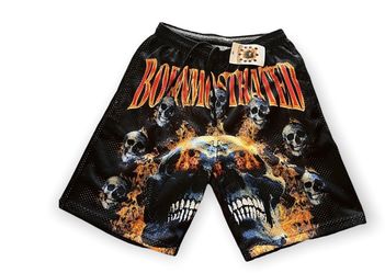 BORNMOSTHATED MESH SHORTS