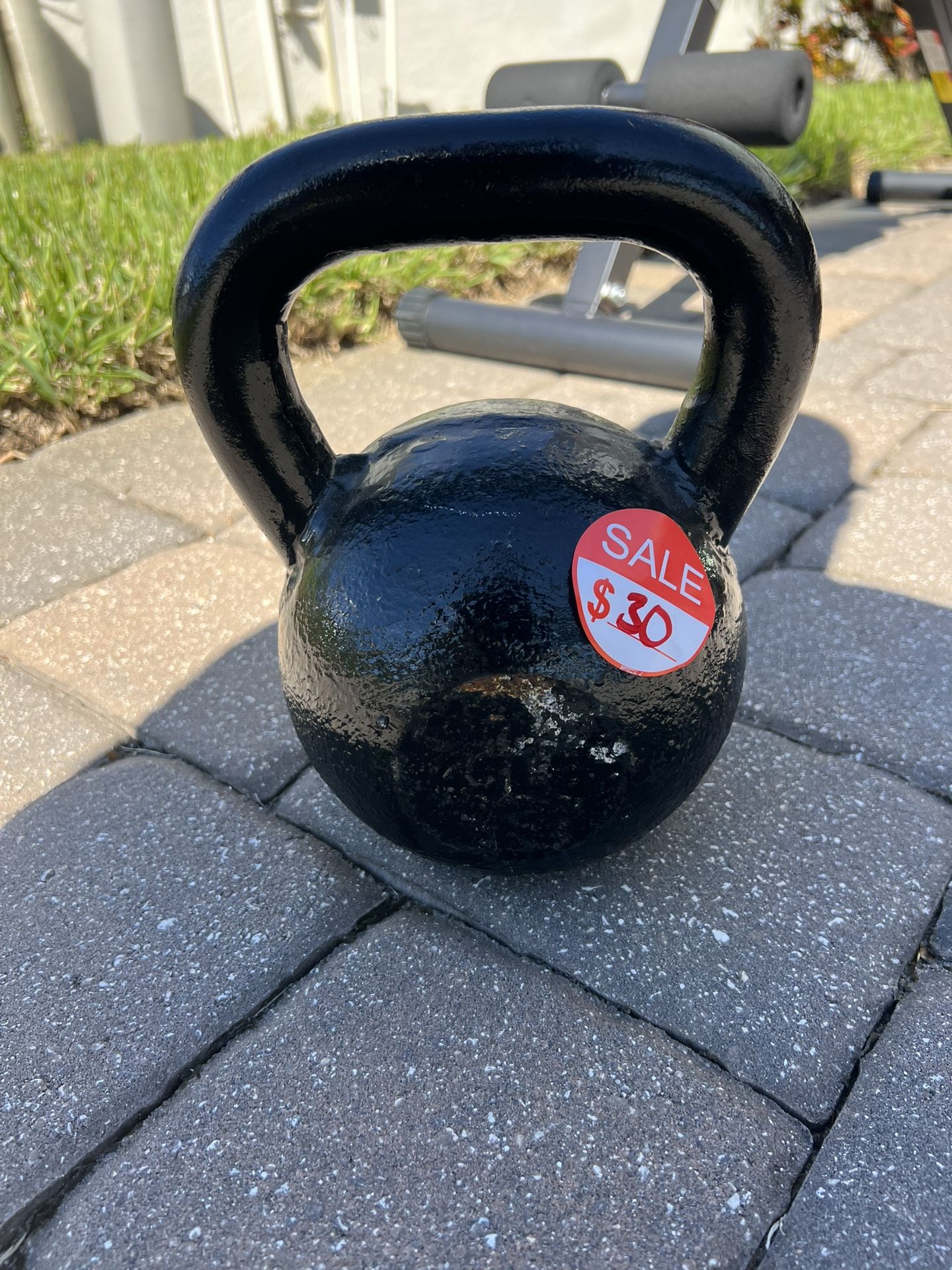 45lb Cast Iron kettlebell