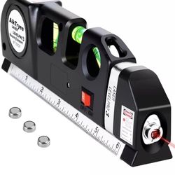 Laser Lever Multipurpose Line Took With 8ft/2.5m Ruler