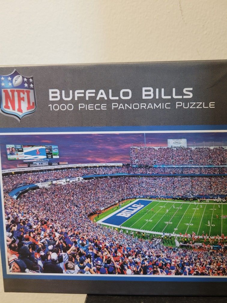 Buffalo Bills 1000 Piece Panoramic Puzzle