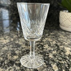 5 Beautiful Lismore Waterford Crystal Wine Glasses