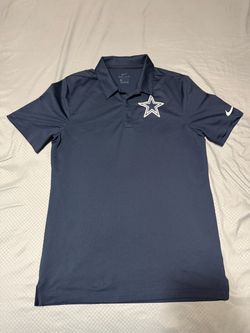 Size S - Nike Dri-Fit Dallas Cowboys Polo Shirt Men’s Navy Blue NFL