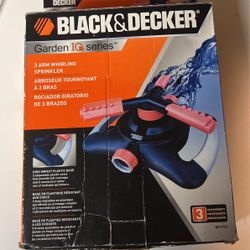 Black & Decker 3 Arm Whirling Sprinkler