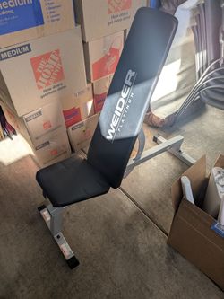 Weider multi-position bench
