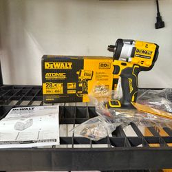 DEWALT ATOMIC 20V MAX Cordless Brushless 1/2 in. Variable Speed Impact Wrench (Tool Only)