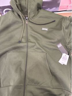 XL green essential jacket