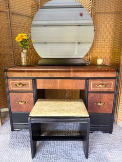 Antique Waterfall Vanity