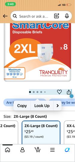 Disposable briefs