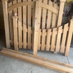 Queen Size Wood Bed Frame 