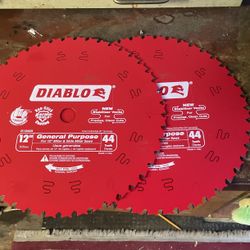 Brand new 12 inch Diablo blade 44 tooth