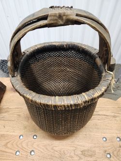 Antique Chinese Water Basket.