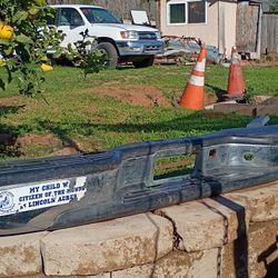 2004 Chevy Silverado Rear Bumper Only No Brackets 