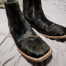 full cowhide boots