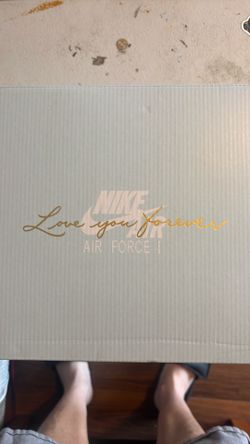 Nike Air Force 1 love you forever