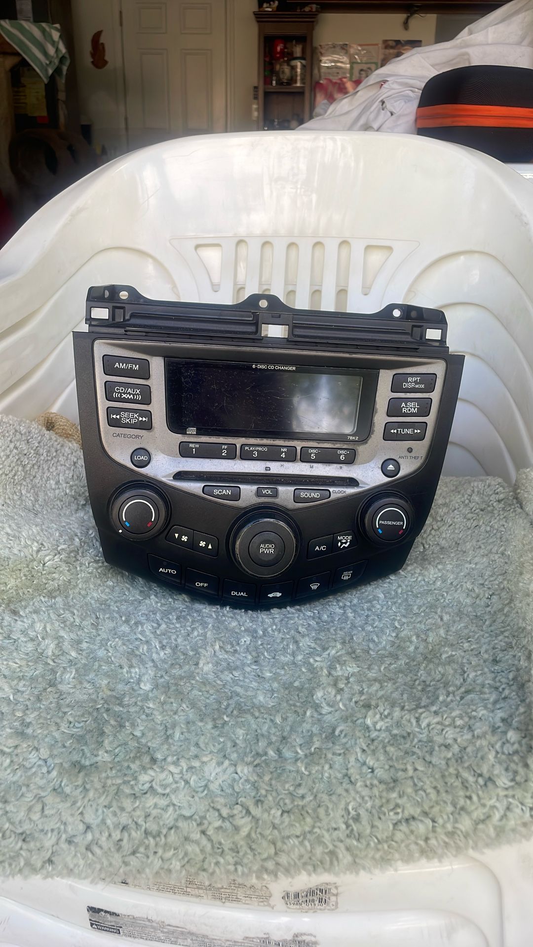 2006 Honda Accord Original Radio